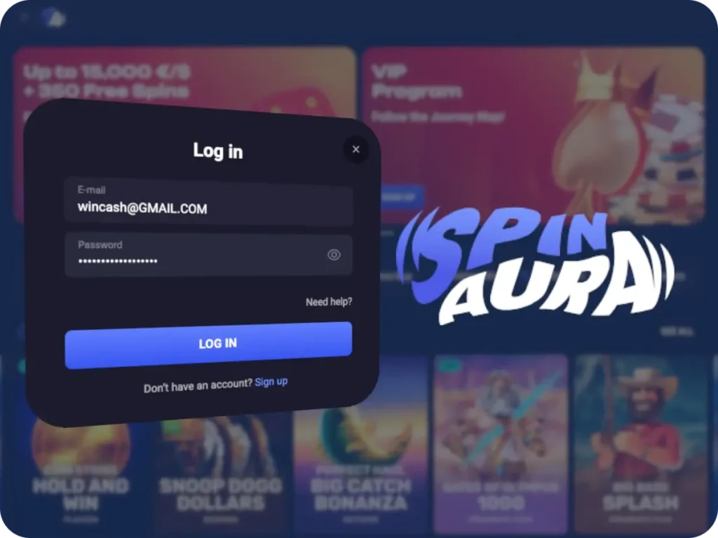 SpinAura Casino Login