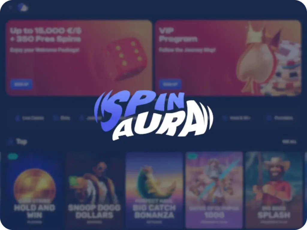 SpinAura Casino Main