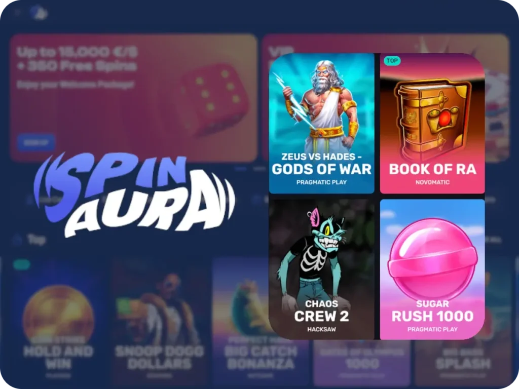 SpinAura Casino Slots List