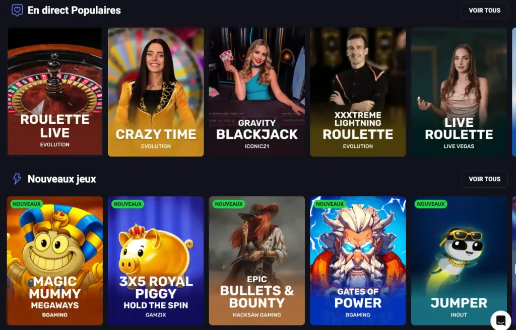 jogos com um dealer ao vivo